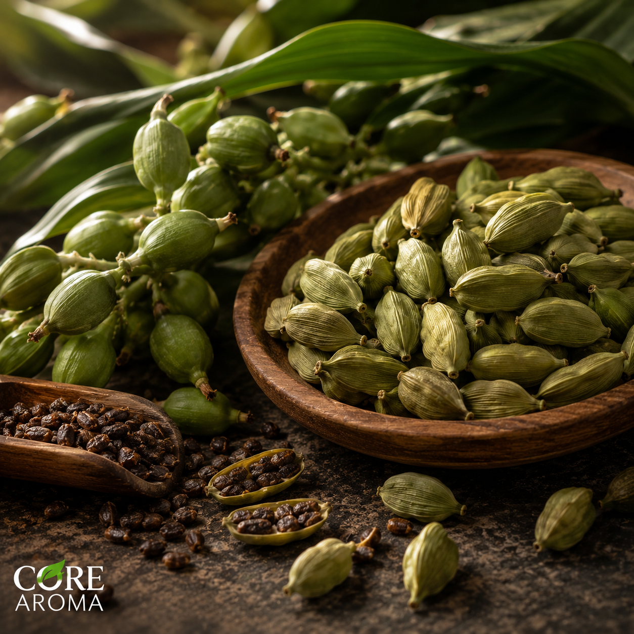Cardamom CO2 Abs | Natural Cardamom Extract for Spicy, Fresh & Aromatic Fragrances