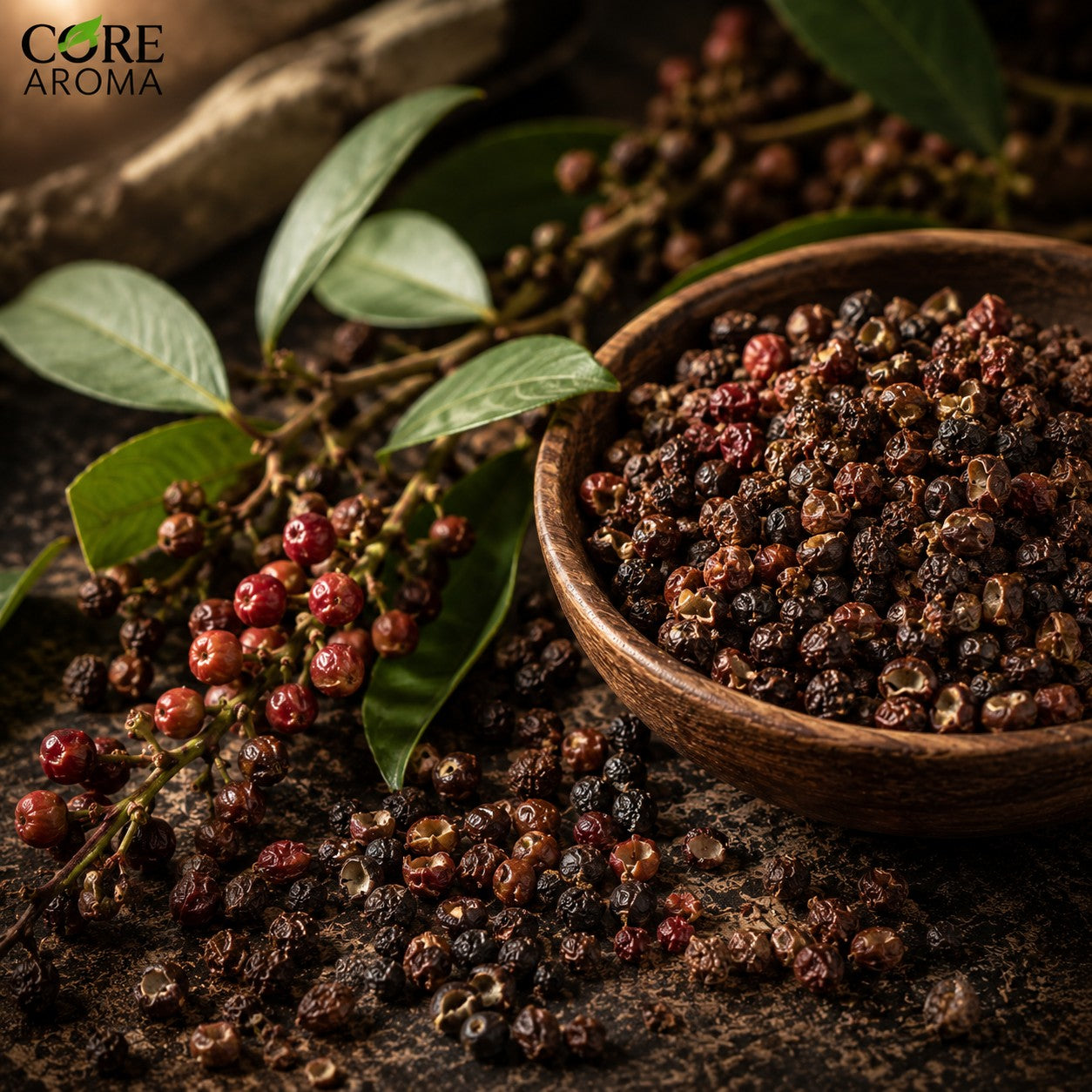 Pepper Timur CO2 Extract | Natural Spicy, Woody, Citrus & Fresh Pepper Note