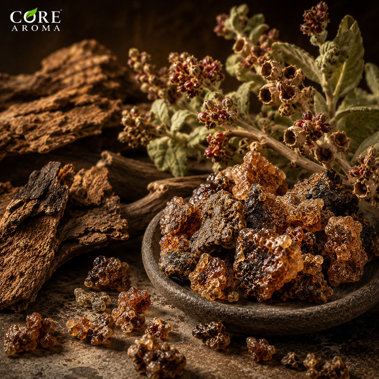 Opoponax Resin Pure | Sweet, Balsamic, Warm & Resinous Fragrance Note