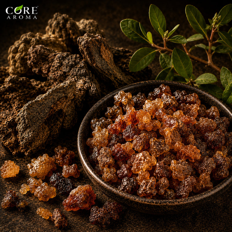 Myrrh Absolute | Warm, Balsamic, Resinous & Smoky Fragrance Note