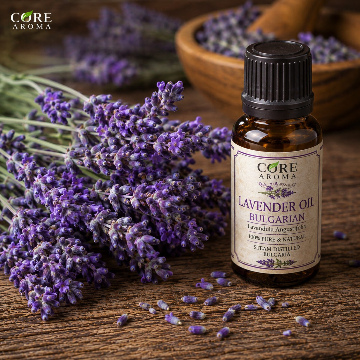 Lavender Oil Bulgarian | Floral, Fresh, Herbal & Aromatic Lavender Oil