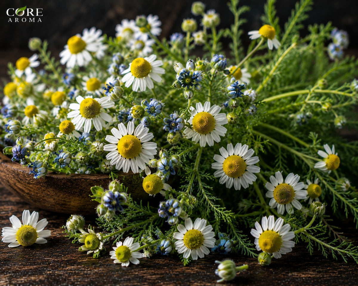 Chamomile Blue Oil | Herbal, Sweet, Earthy & Aromatic Essential Oil