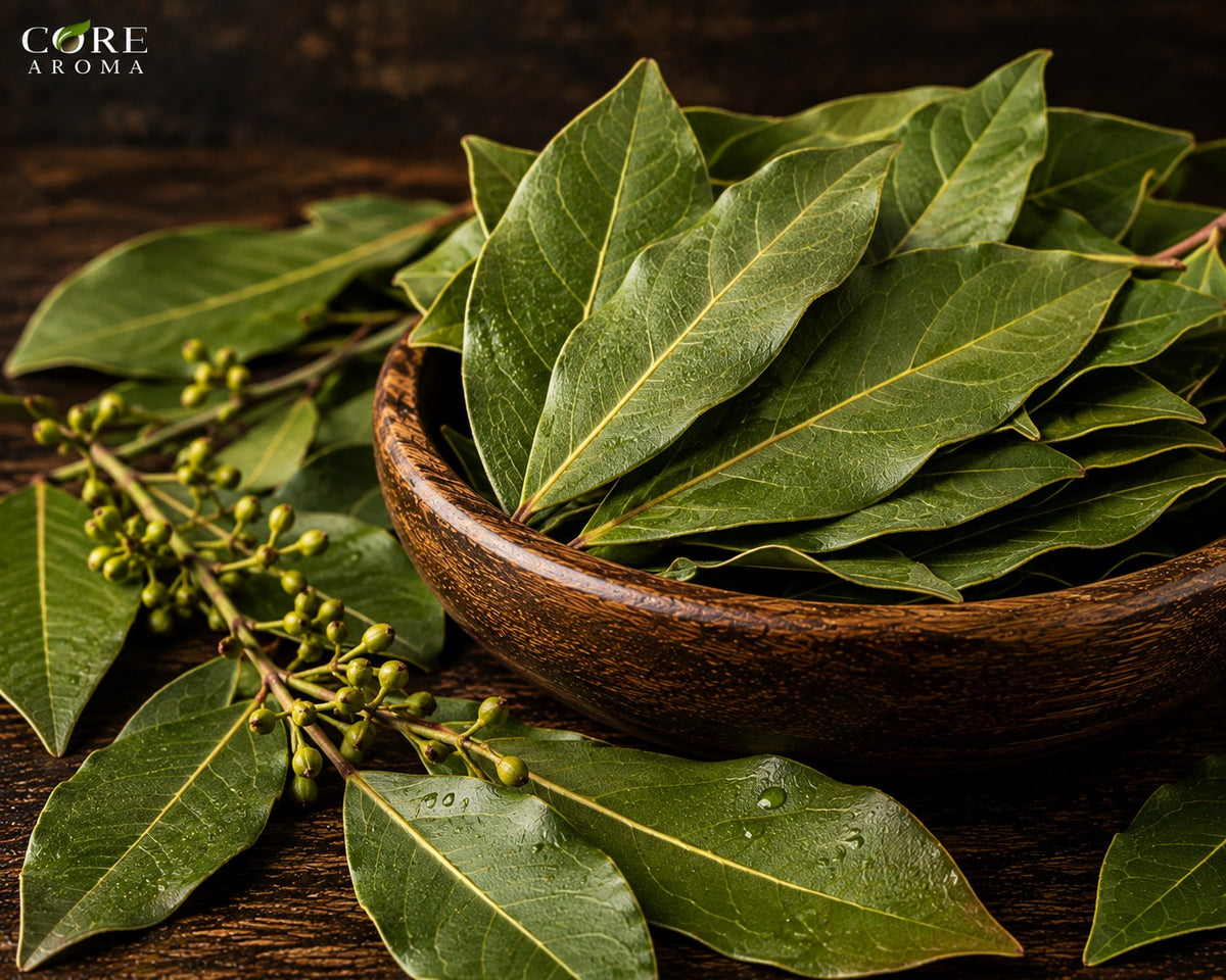 Bay Leaf Oil | Spicy, Herbal, Fresh & Aromatic Essential Oil