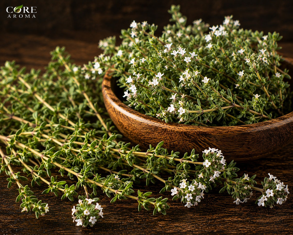 Thyme White Oil | Fresh, Herbal, Spicy & Aromatic Essential Oil