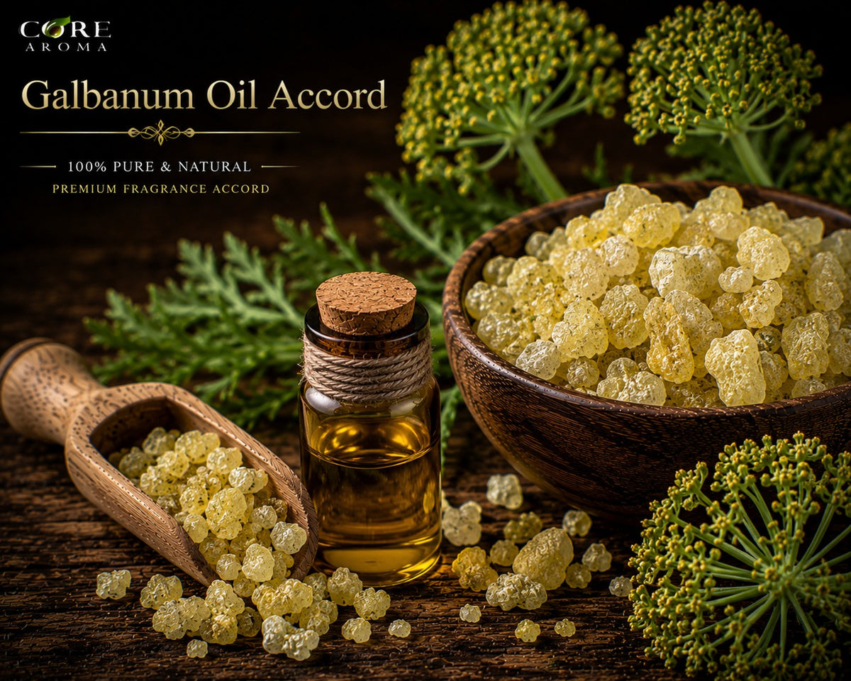 Galbanum Oil Accord | Green, Resinous, Herbal & Bitter Fragrance Accord