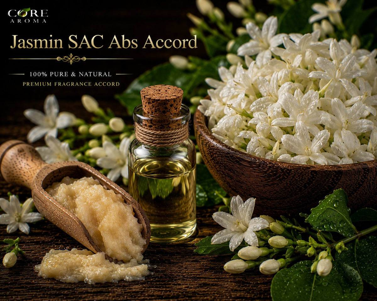 Jasmin SAC Abs Accord | Rich, Floral, Jasmine & Indolic Fragrance Accord