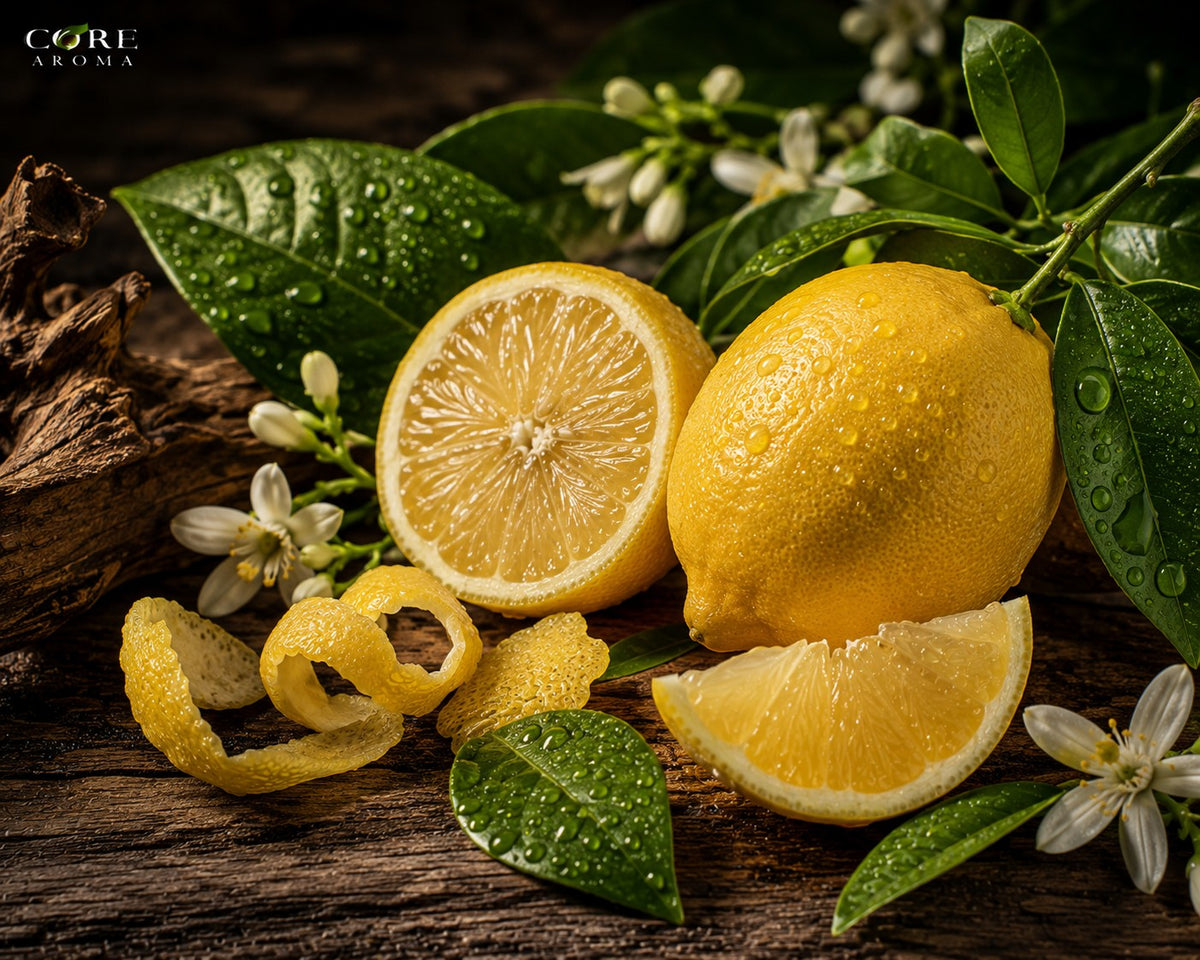 Lemon Oil CP Recon | Fresh, Zesty, Citrus & Natural Lemon Fragrance Material