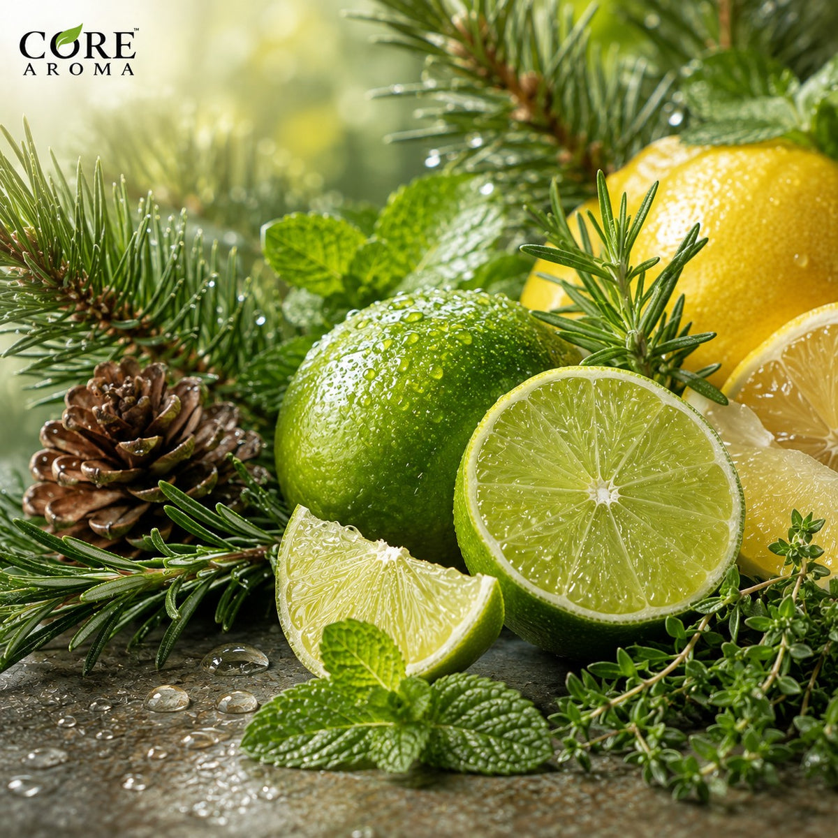 Herbalime (IFF) | Fresh Pine, Lime, Herbal & Lemon Fragrance Note