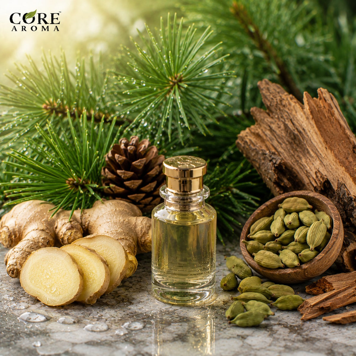 Prismantol (IFF) | Herbaceous Pine, Ginger, Cardamom & Woody Note