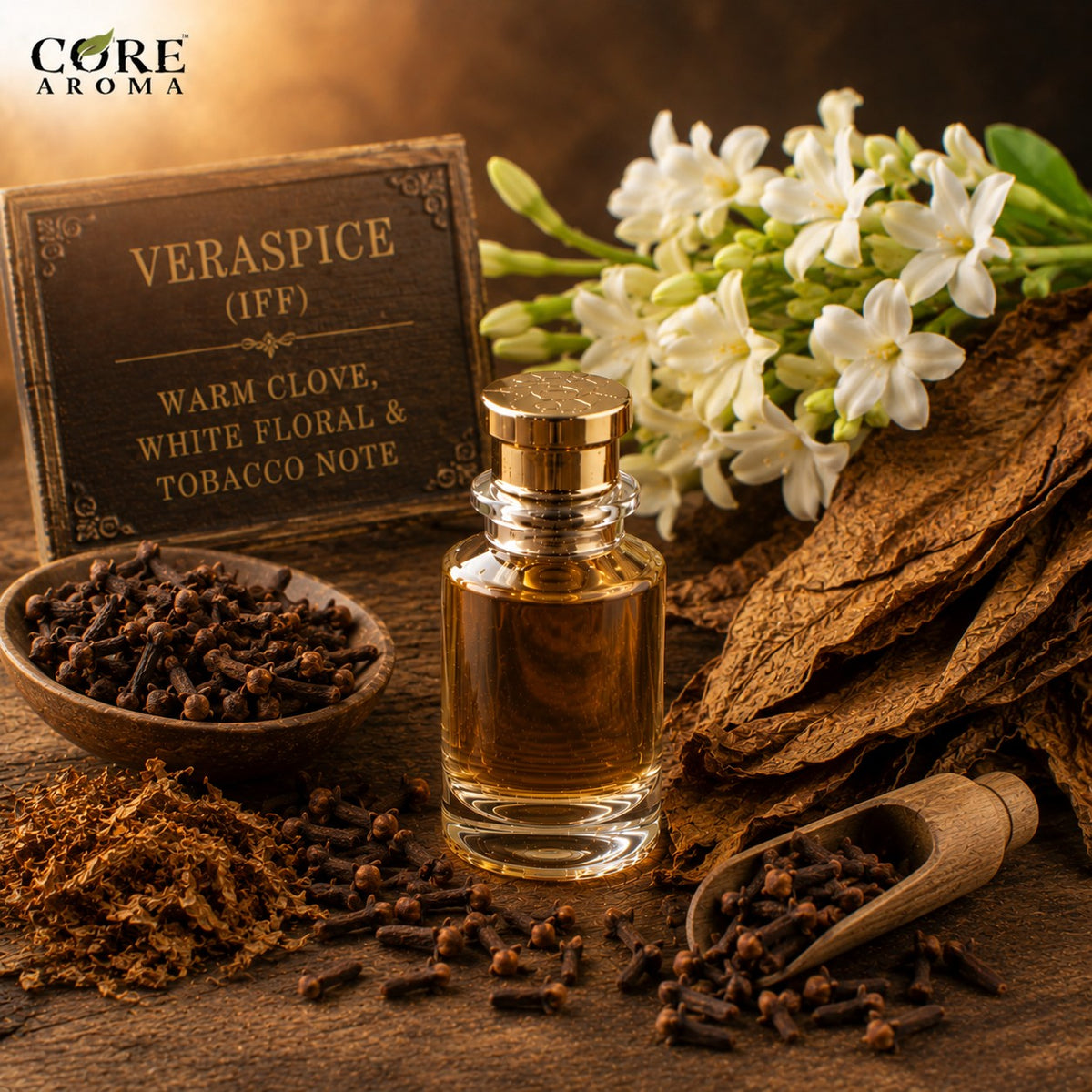Veraspice (IFF) | Warm Clove, White Floral & Tobacco Note