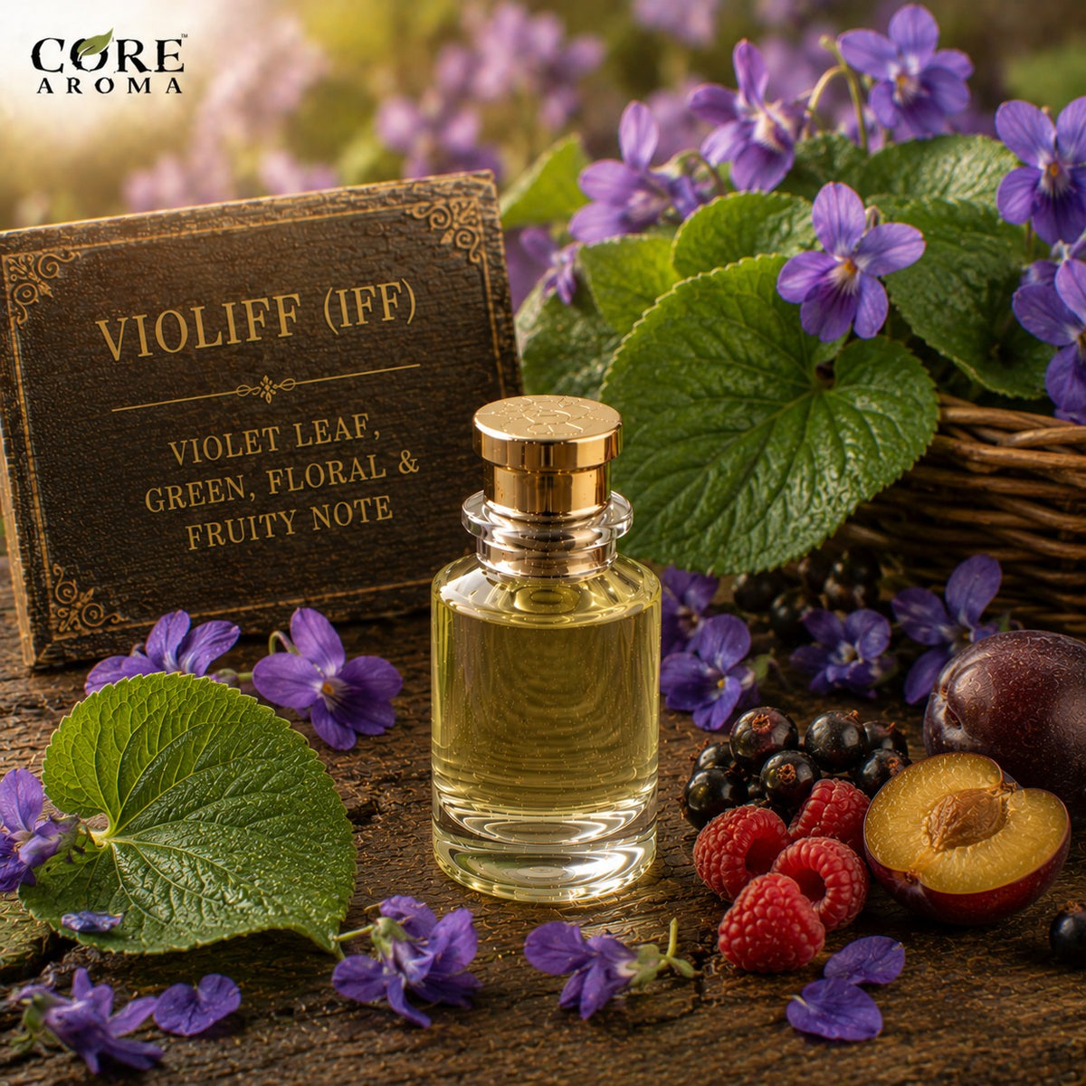Violiff (IFF) | Violet Leaf, Green, Floral & Fruity Note