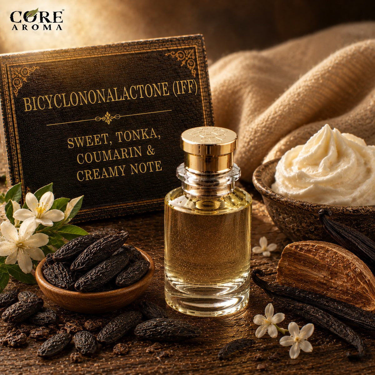 Bicyclononalactone (IFF) | Sweet, Tonka, Coumarin & Creamy Note
