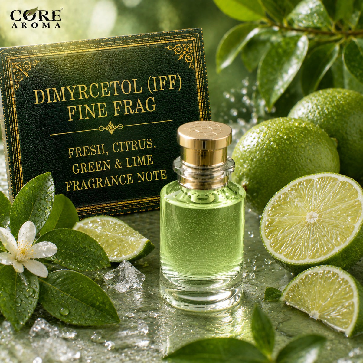Dimyrcetol (IFF) Fine Frag | Fresh, Citrus, Green & Lime Note