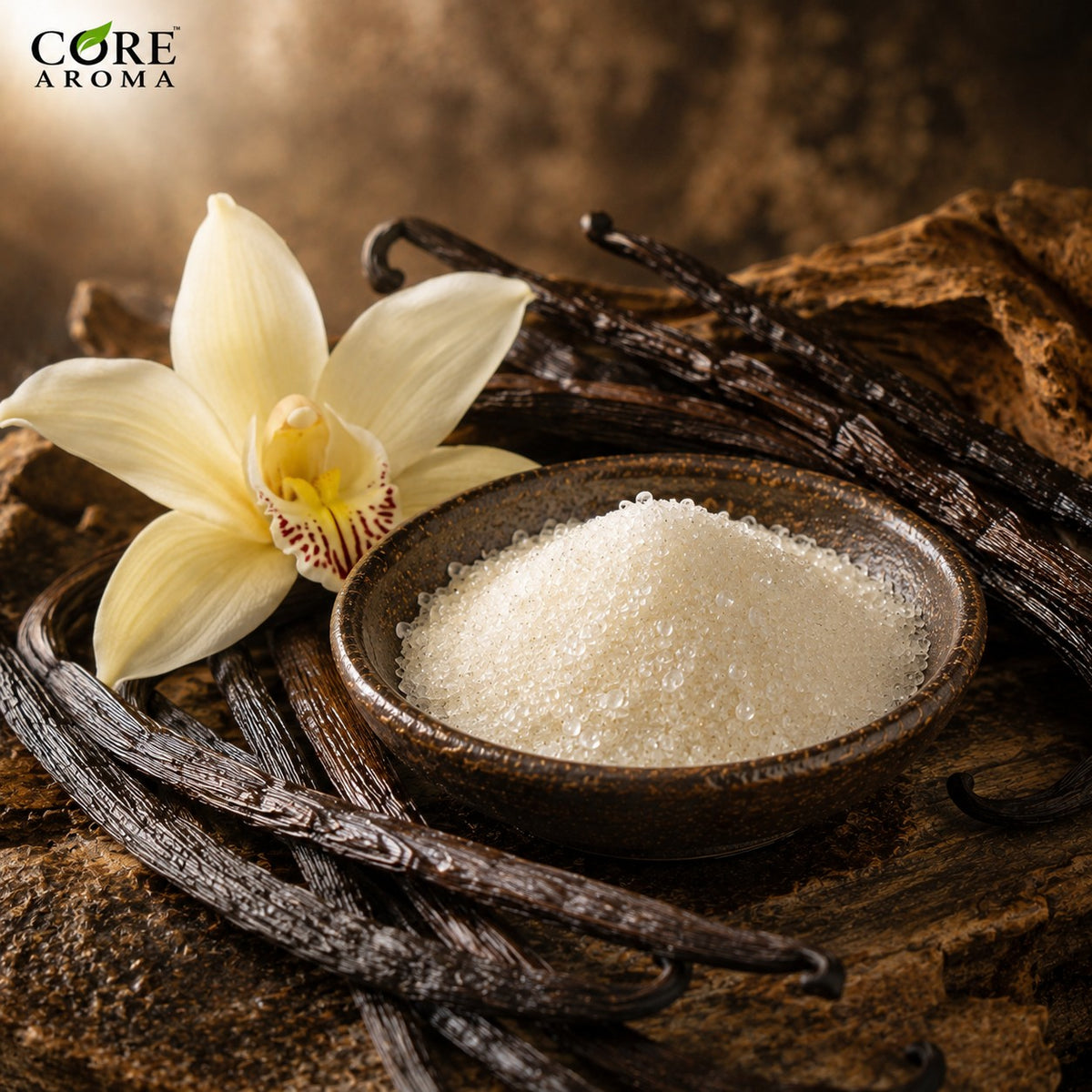 Vanillin / Vanillin Crystals Aroma Chemical | Sweet Vanilla, Creamy & Warm Gourmand Note