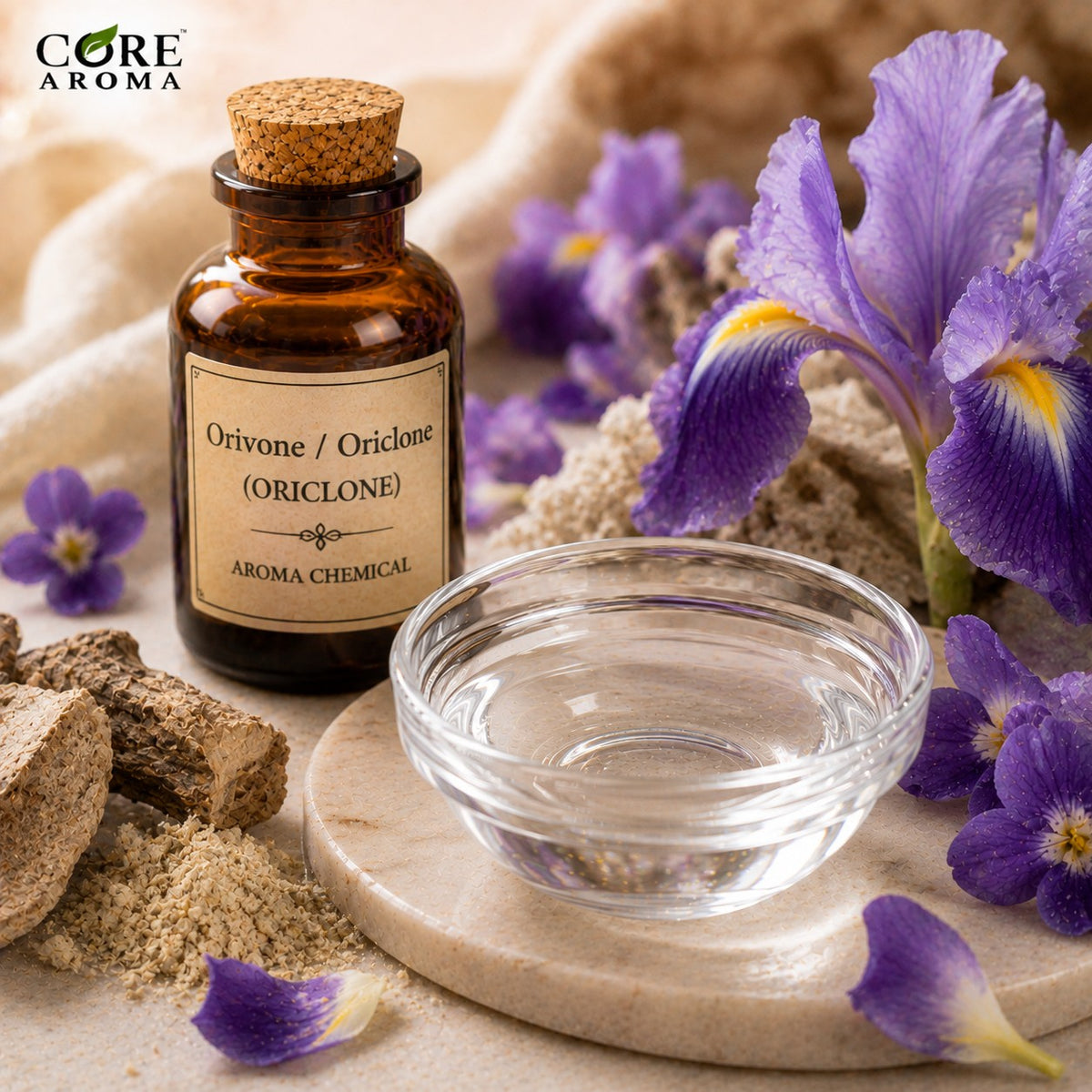Orivone / Oriclone Aroma Chemical | Orris, Violet, Powdery & Woody Fragrance Note
