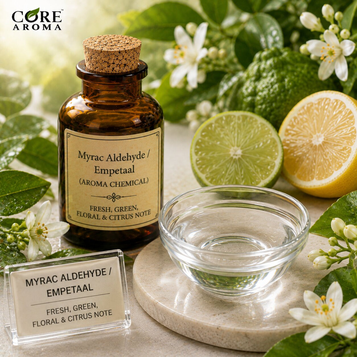 Myrac Aldehyde / Empetaal Aroma Chemical | Fresh, Green, Floral & Citrus Note