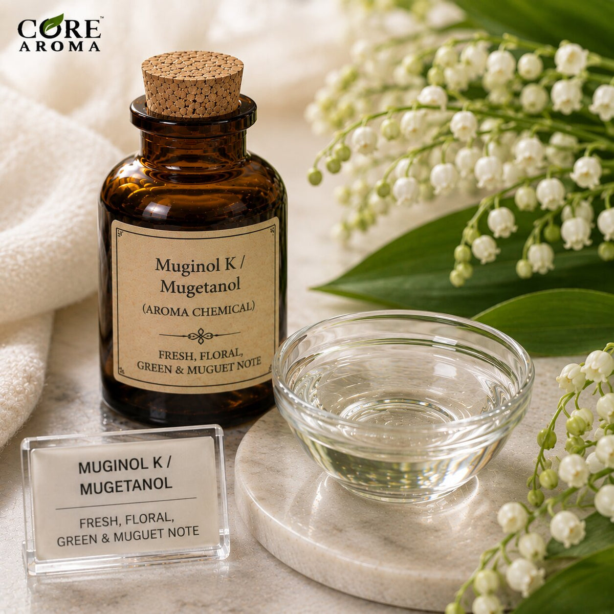 Muginol K / Mugetanol Aroma Chemical | Muguet, Floral, Fresh & Green Note