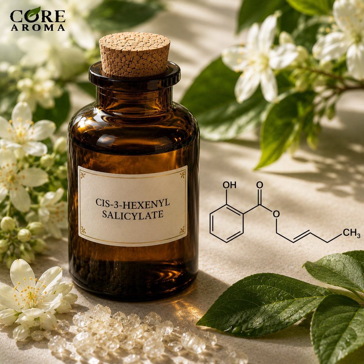 Cis-3-Hexenyl Salicylate Aroma Chemical | Green, Floral & Fresh Leafy Note
