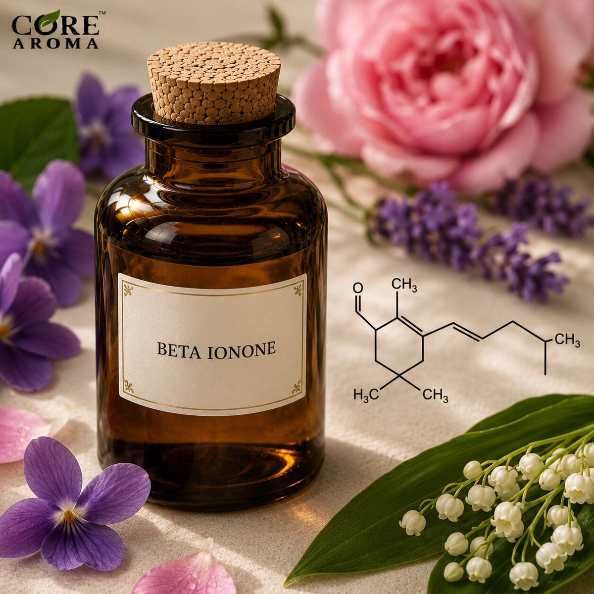 Beta Ionone Aroma Chemical | Violet, Woody & Powdery Floral Note
