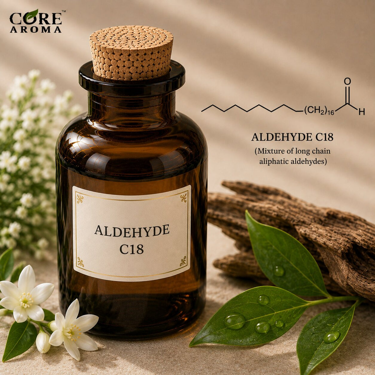 Aldehyde C18 / Gamma Nonalactone Aroma Chemical | Creamy Coconut & Fruity Note