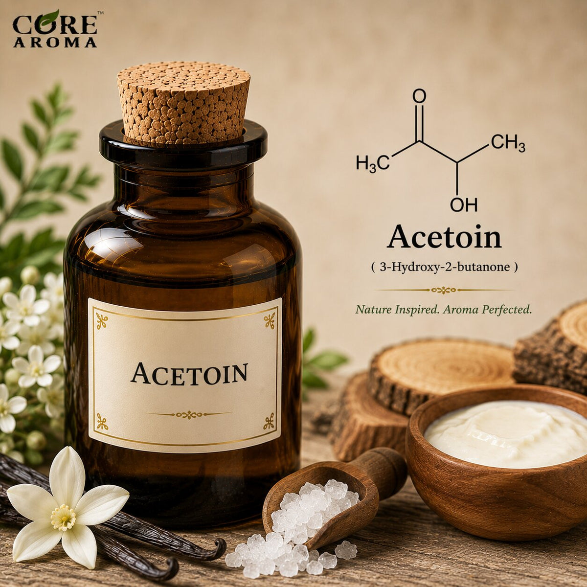 Acetoin Aroma Chemical | Creamy, Buttery & Milky Note