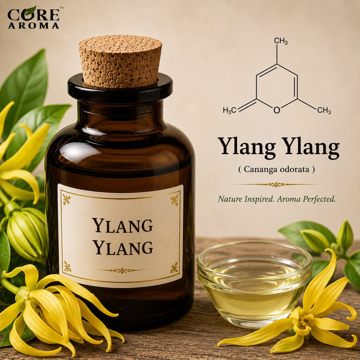 Ylang Ylang Aroma Chemical | Rich Floral & Creamy Exotic Note