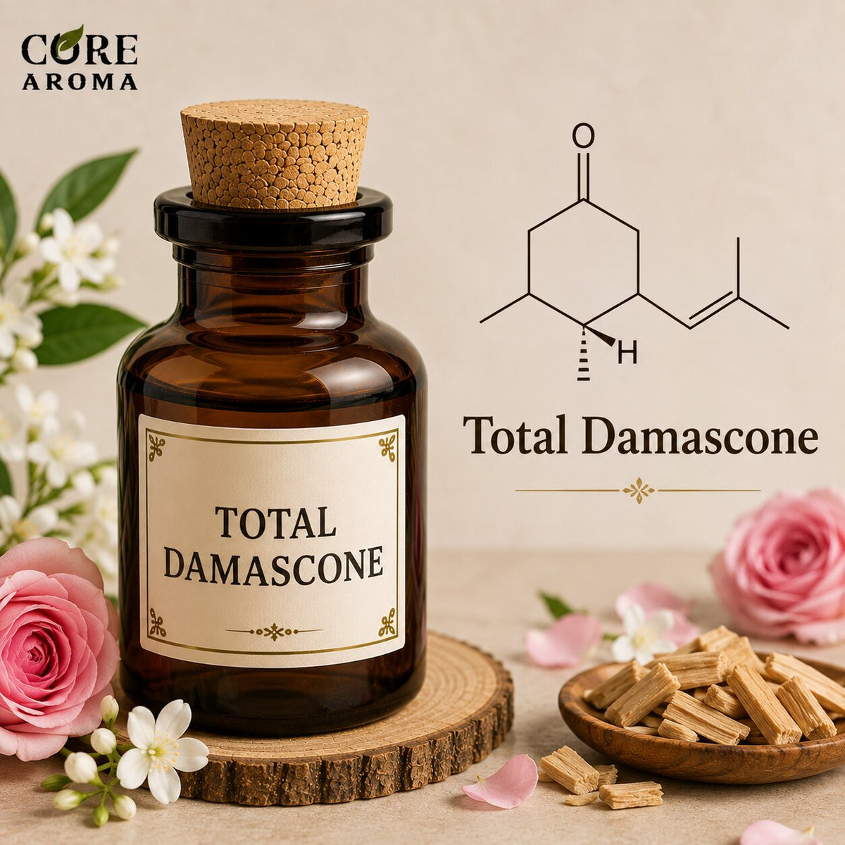 Total Damascone Aroma Chemical | Powerful Rose & Fruity Note
