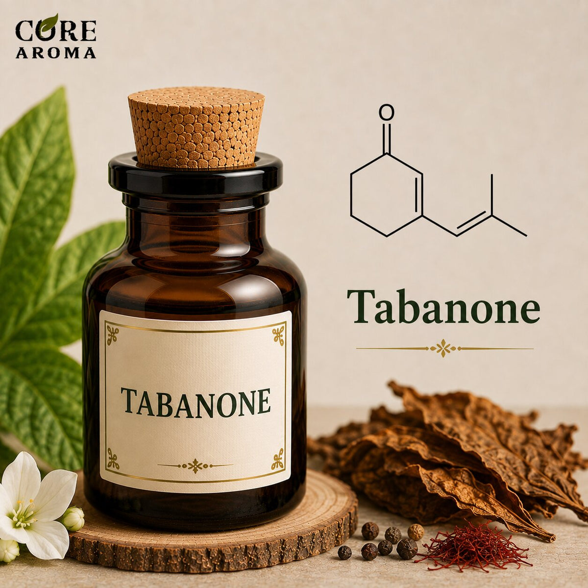 Tabanone Aroma Chemical | Tobacco, Woody & Sweet Note
