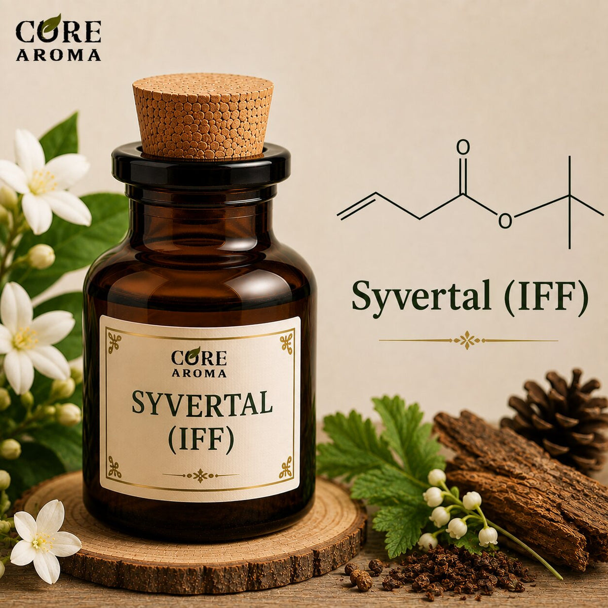 Syvertal IFF Aroma Chemical | Fresh Woody Amber Note
