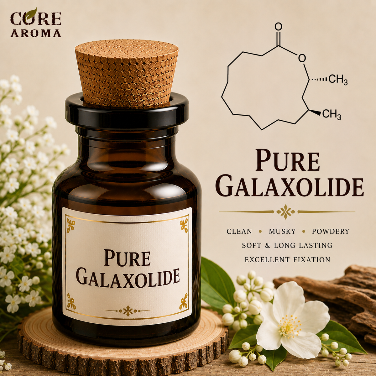 Pure Galaxolide Aroma Chemical | Clean & Long-Lasting Musk