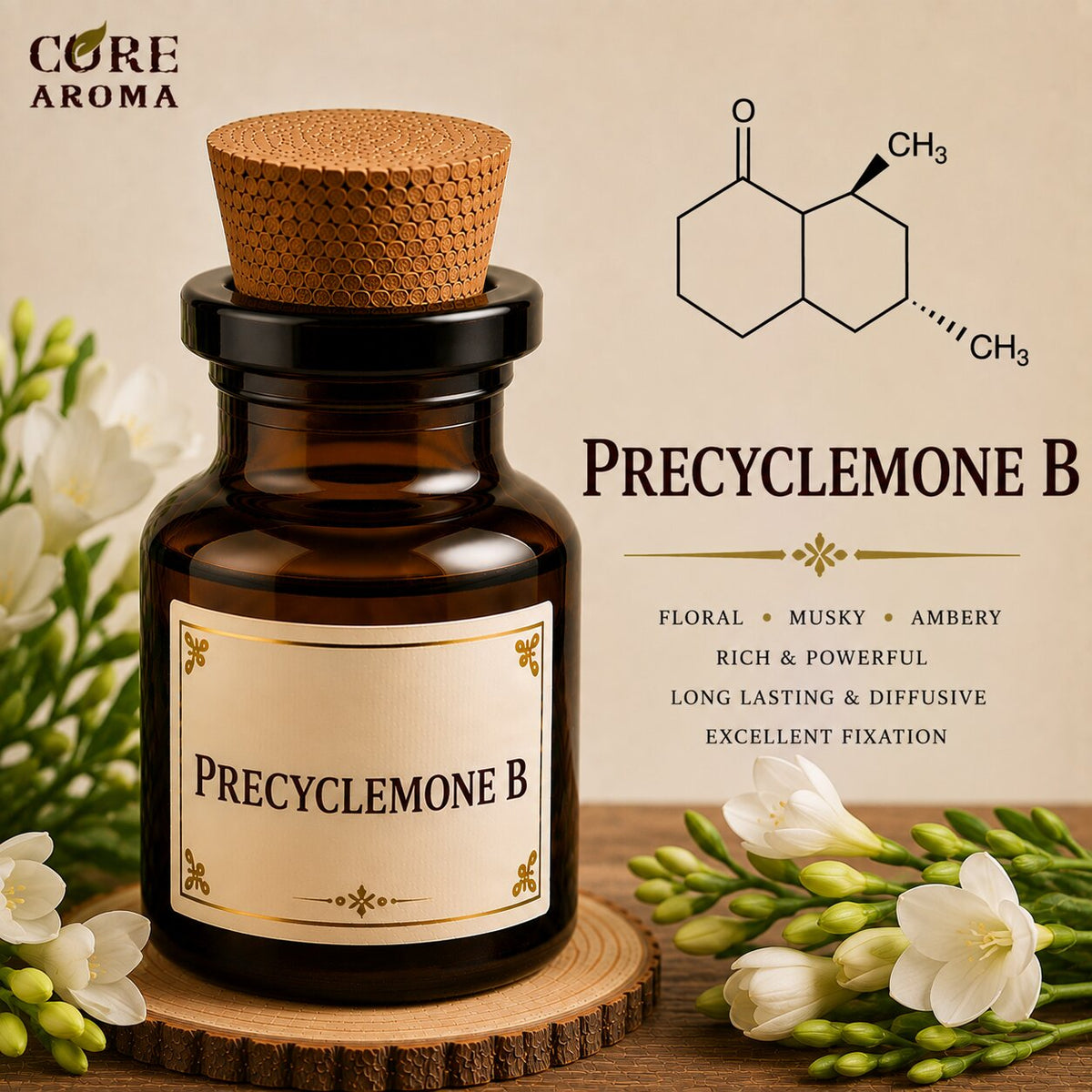 Precyclemone B Aroma Chemical | Fresh Citrus & Woody Note