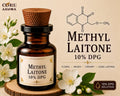 Methyl Laitone 10% DPG | Creamy Coconut Aroma Chemical