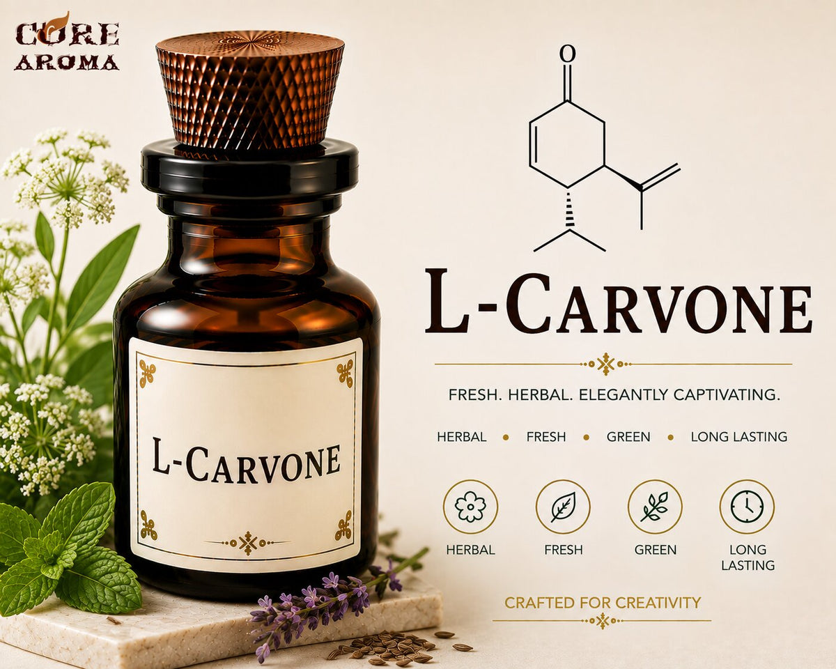 L-Carvone Aroma Chemical | Spearmint, Herbal & Fresh Fragrance Note