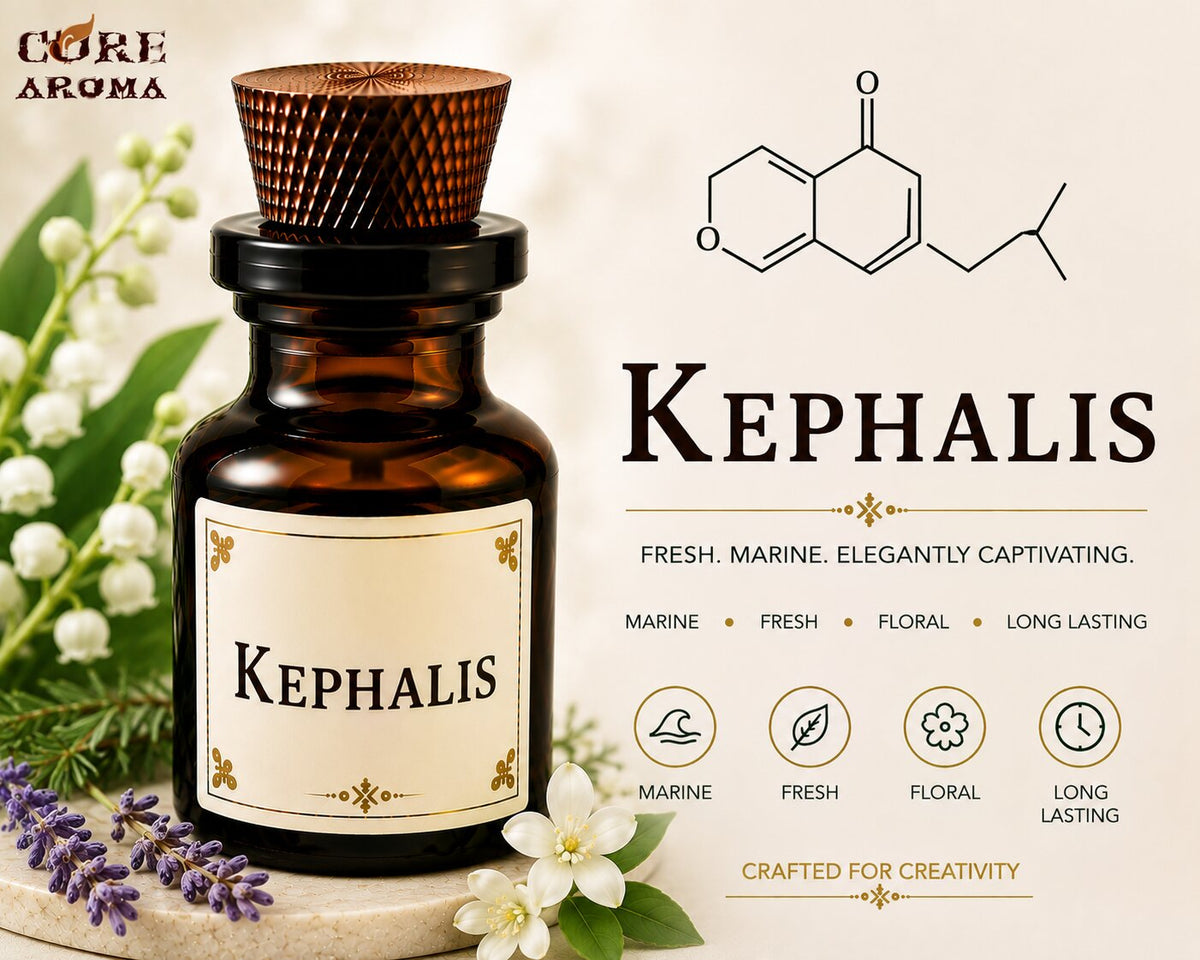 Kephalis Aroma Chemical | Woody Amber, Tobacco & Spicy Fragrance Note