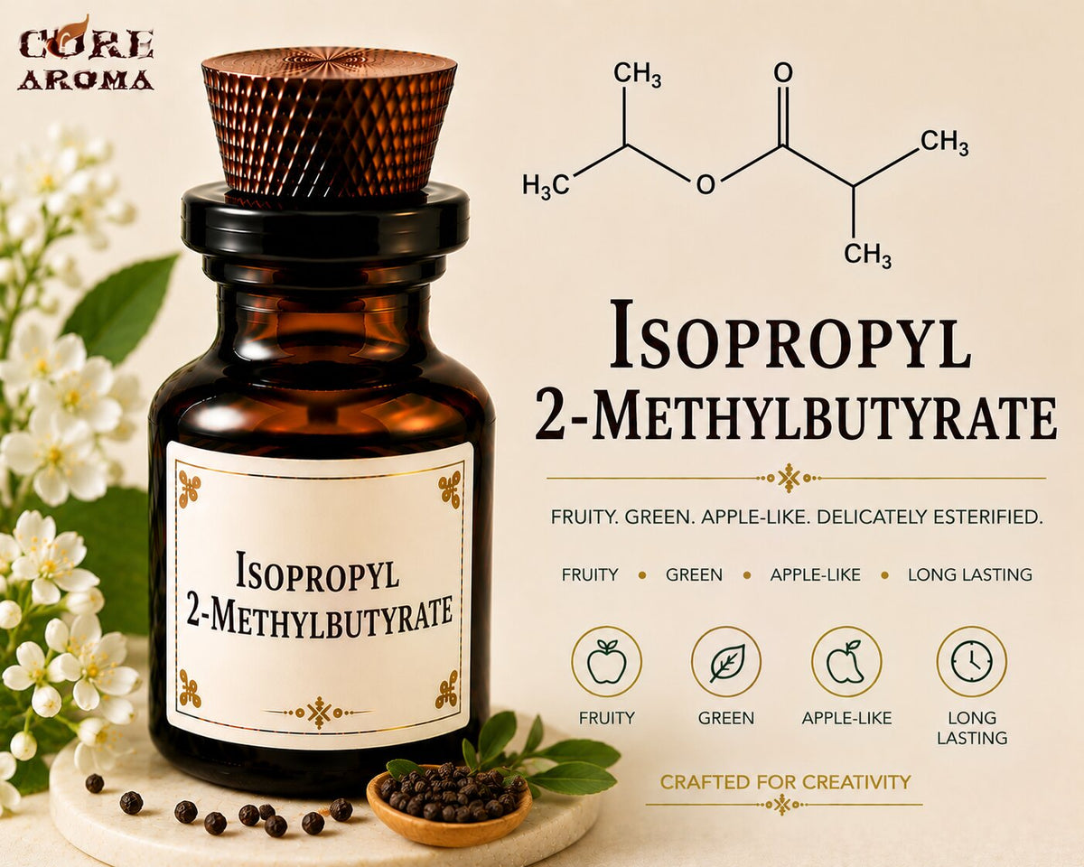 Isopropyl 2-Methylbutyrate Aroma Chemical | Fruity Apple & Tropical Note