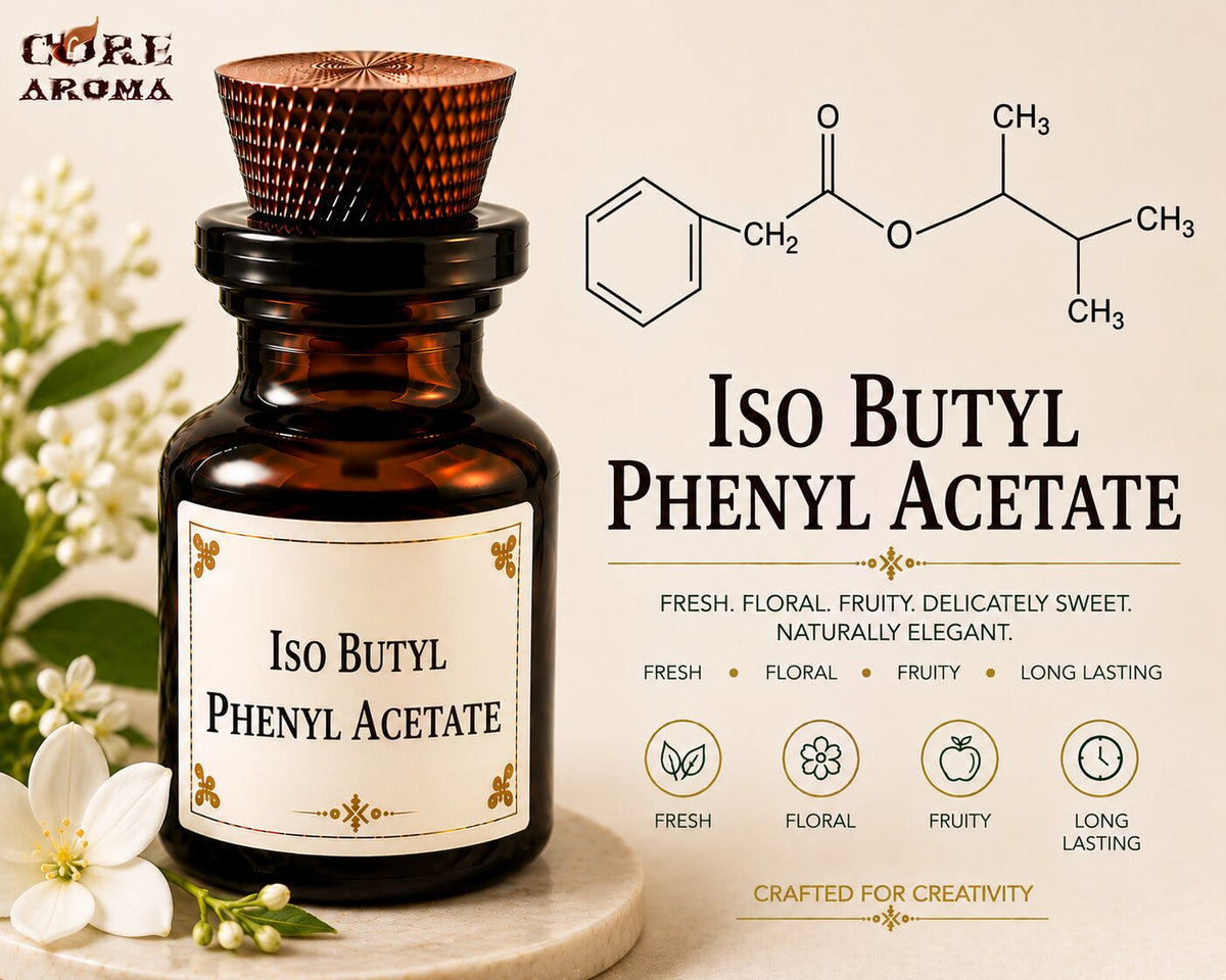 Iso Butyl Phenyl Acetate Aroma Chemical | Sweet Floral & Honey Note
