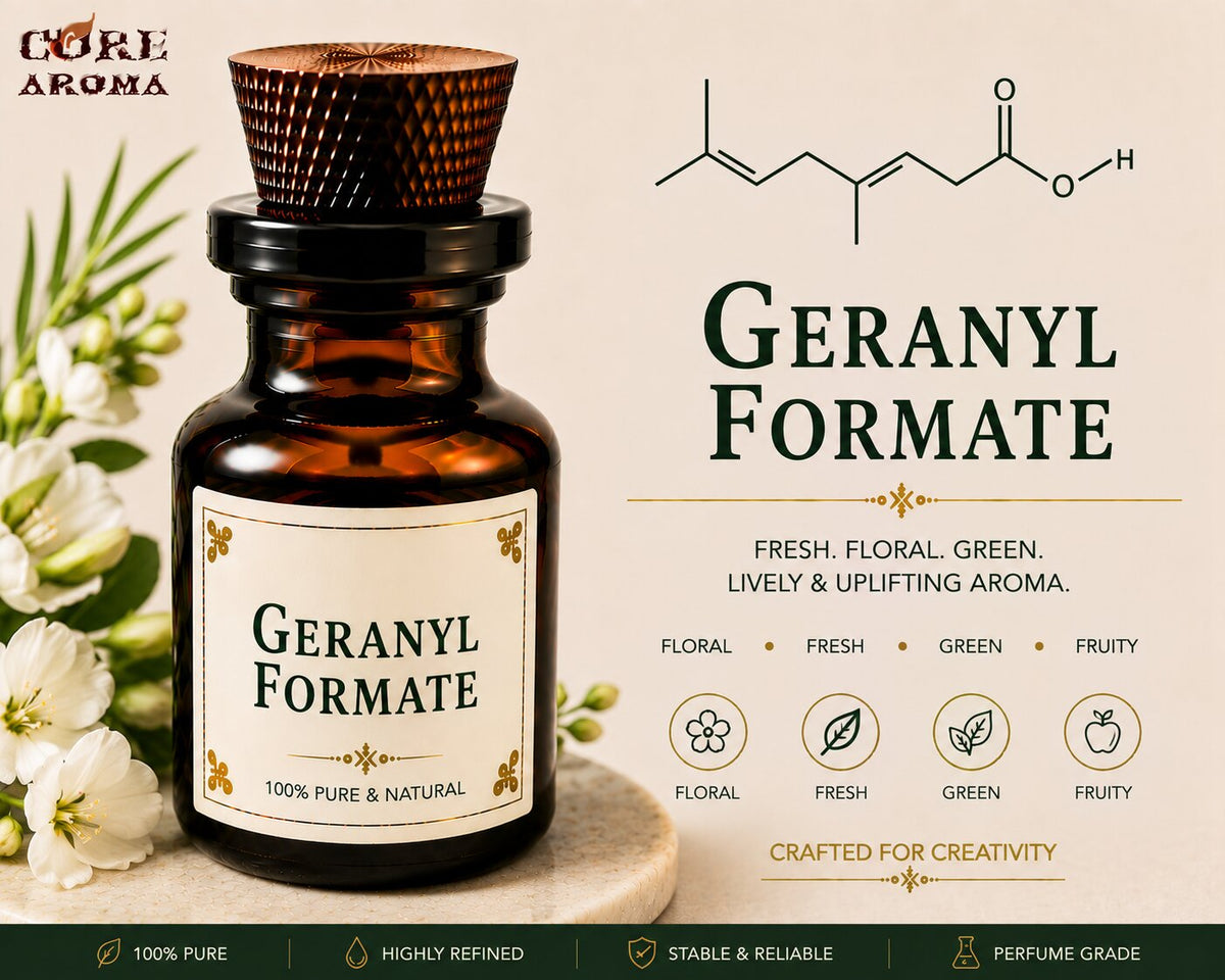 Geranyl Formate Aroma Chemical | Fresh Green Floral Note