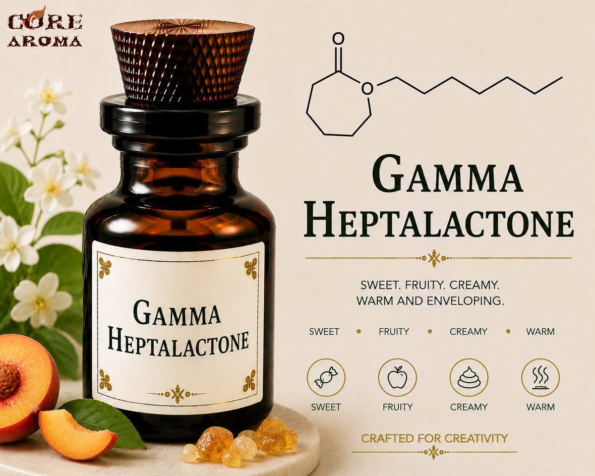 Gamma Heptalactone Aroma Chemical | Creamy Coconut &amp; Fruity Note