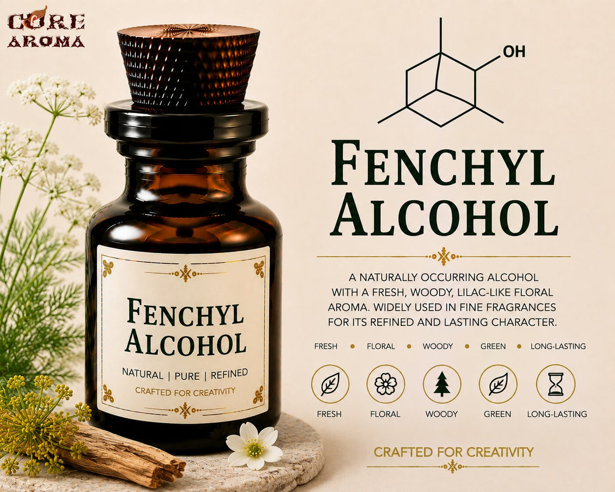 Fenchyl Alcohol Aroma Chemical | Fresh Woody Camphor Note