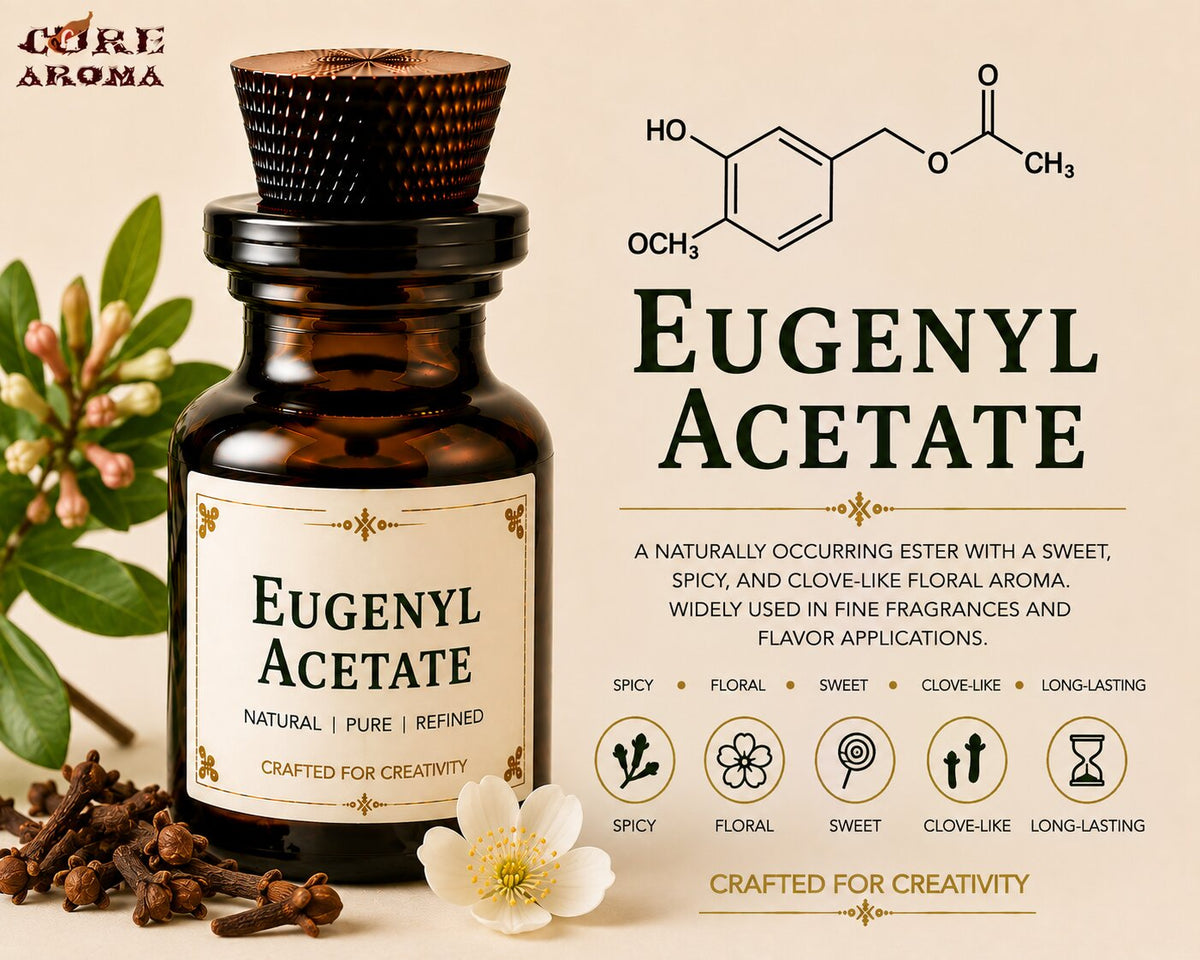 Eugenyl Acetate Aroma Chemical | Spicy Clove Note