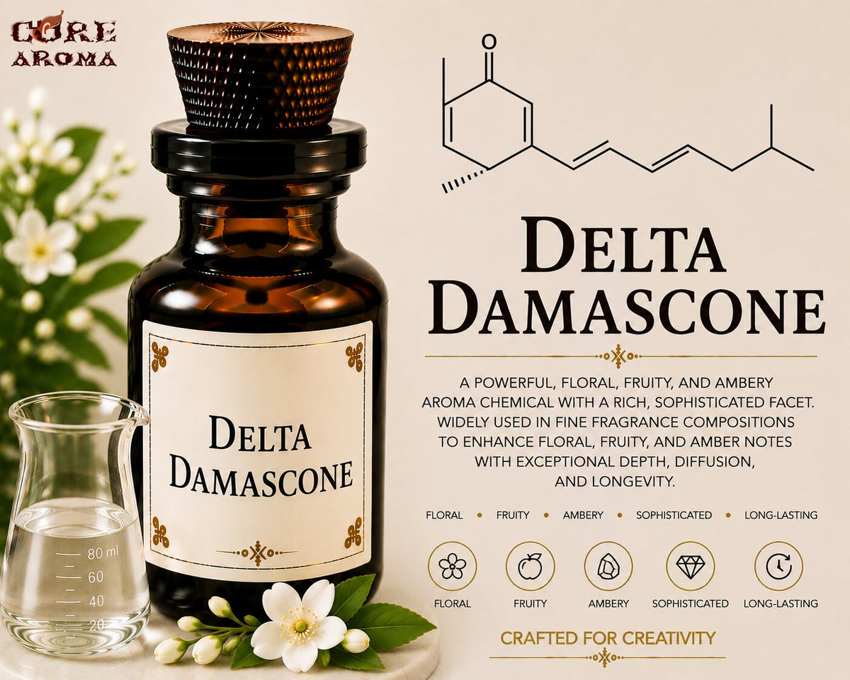 Delta Damascone Aroma Chemical | Rose & Fruity Note