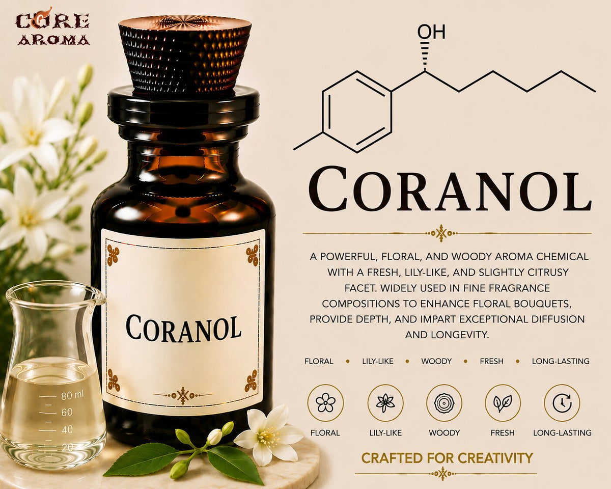 Coranol Aroma Chemical | Fresh Floral & Rose Ingredient