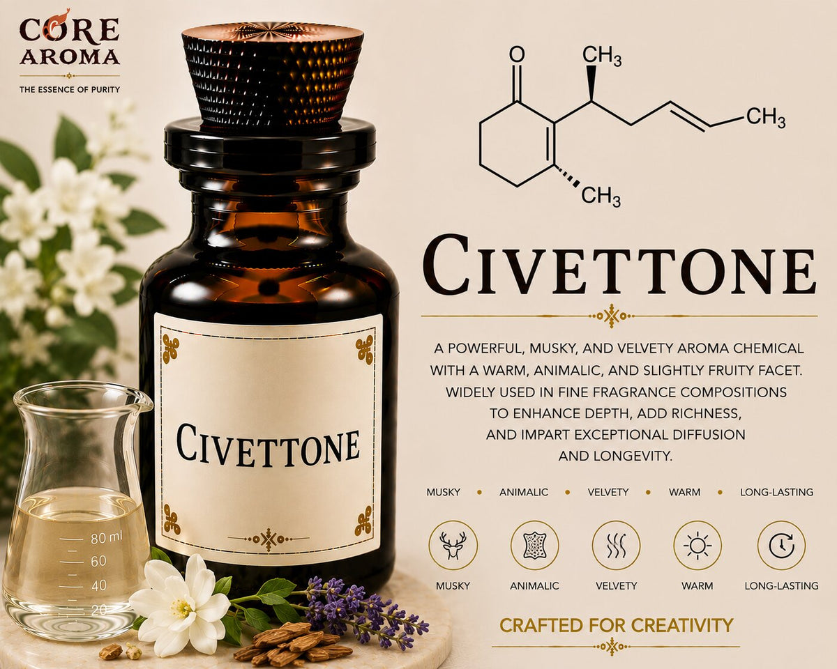 Civettone Aroma Chemical | Musky Animalic Ingredient