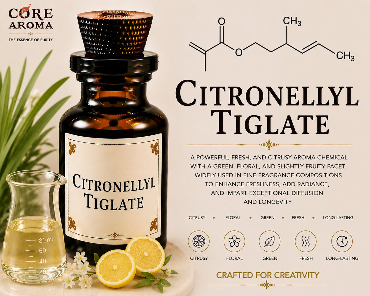 Citronellyl Tiglate Aroma Chemical | Rosy Floral Ingredient
