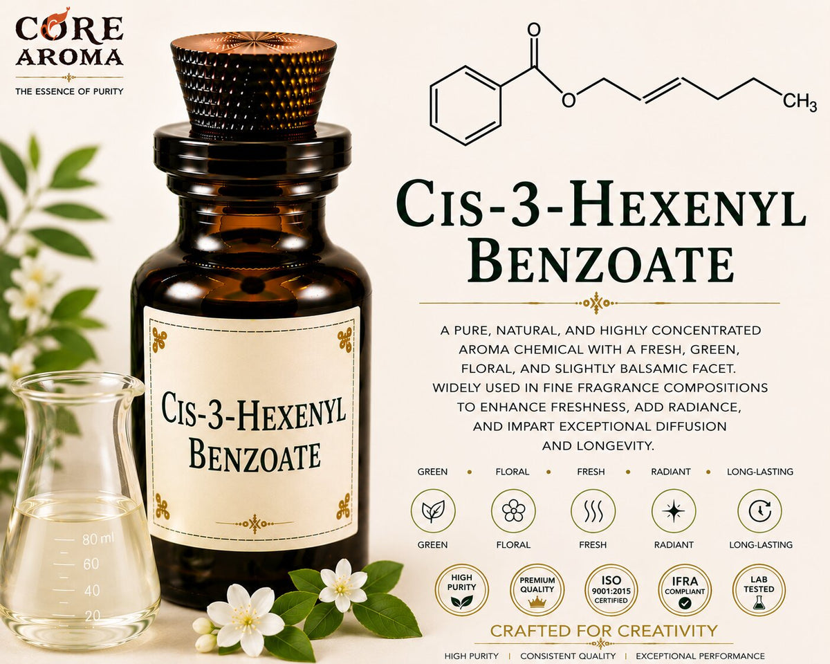 Cis-3-Hexenyl Benzoate Aroma Chemical | Core Aroma