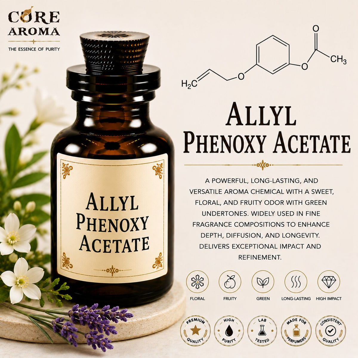 Allyl Phenoxy Acetate Aroma Chemical | Core Aroma