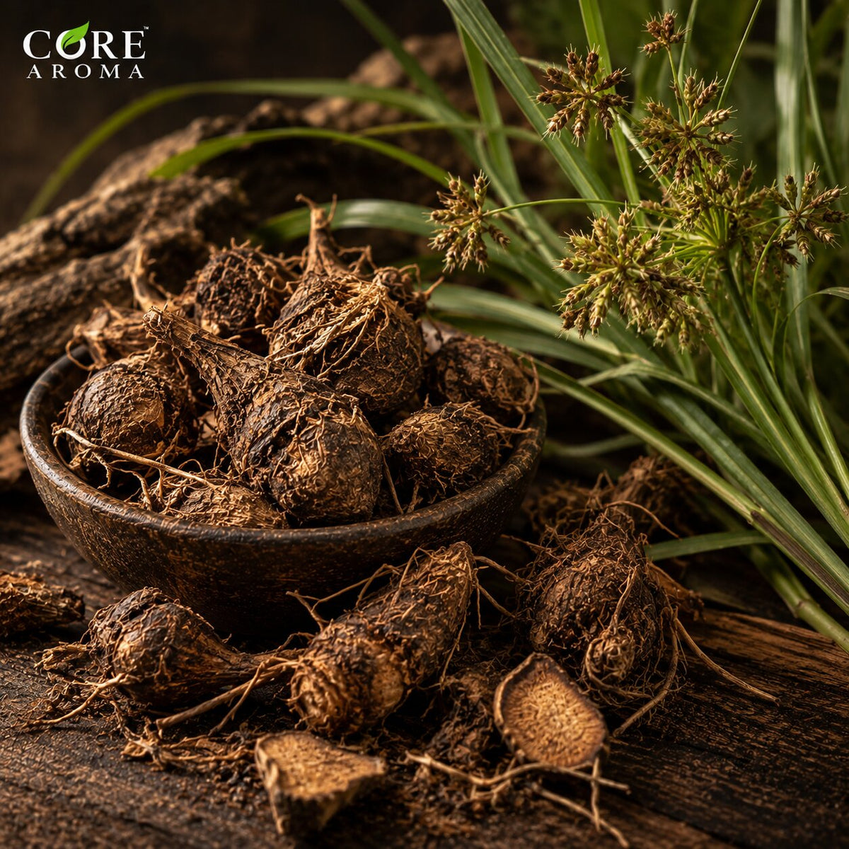 Nagarmotha Cypriol Oil | Woody Earthy Essential Oil