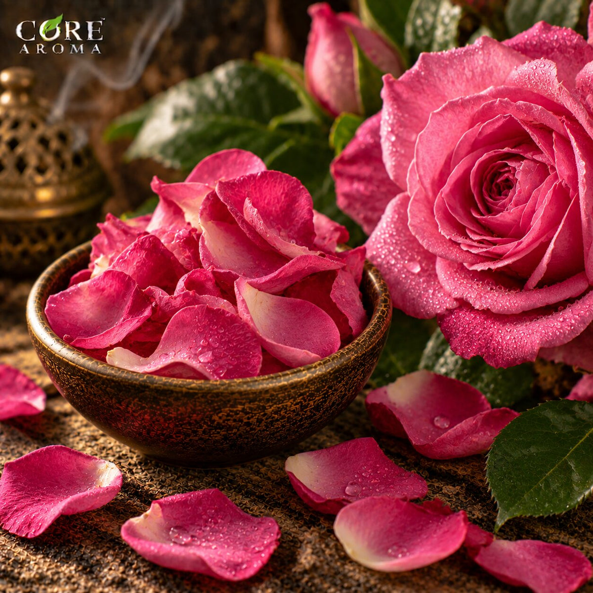 Turkish Rose Oil Pink | Natural Rose Essential Oil