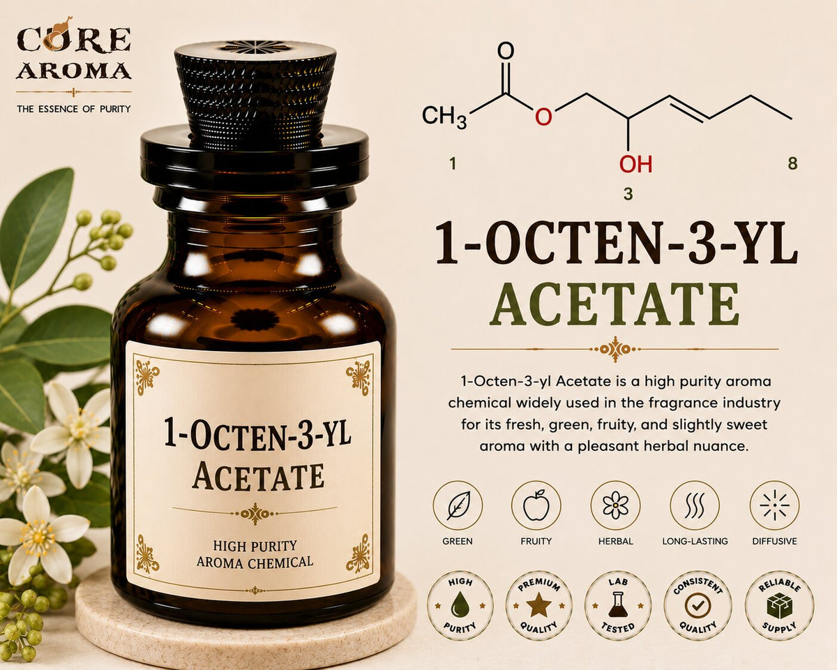 1-Octen-3-yl Acetate Aroma Chemical | Core Aroma