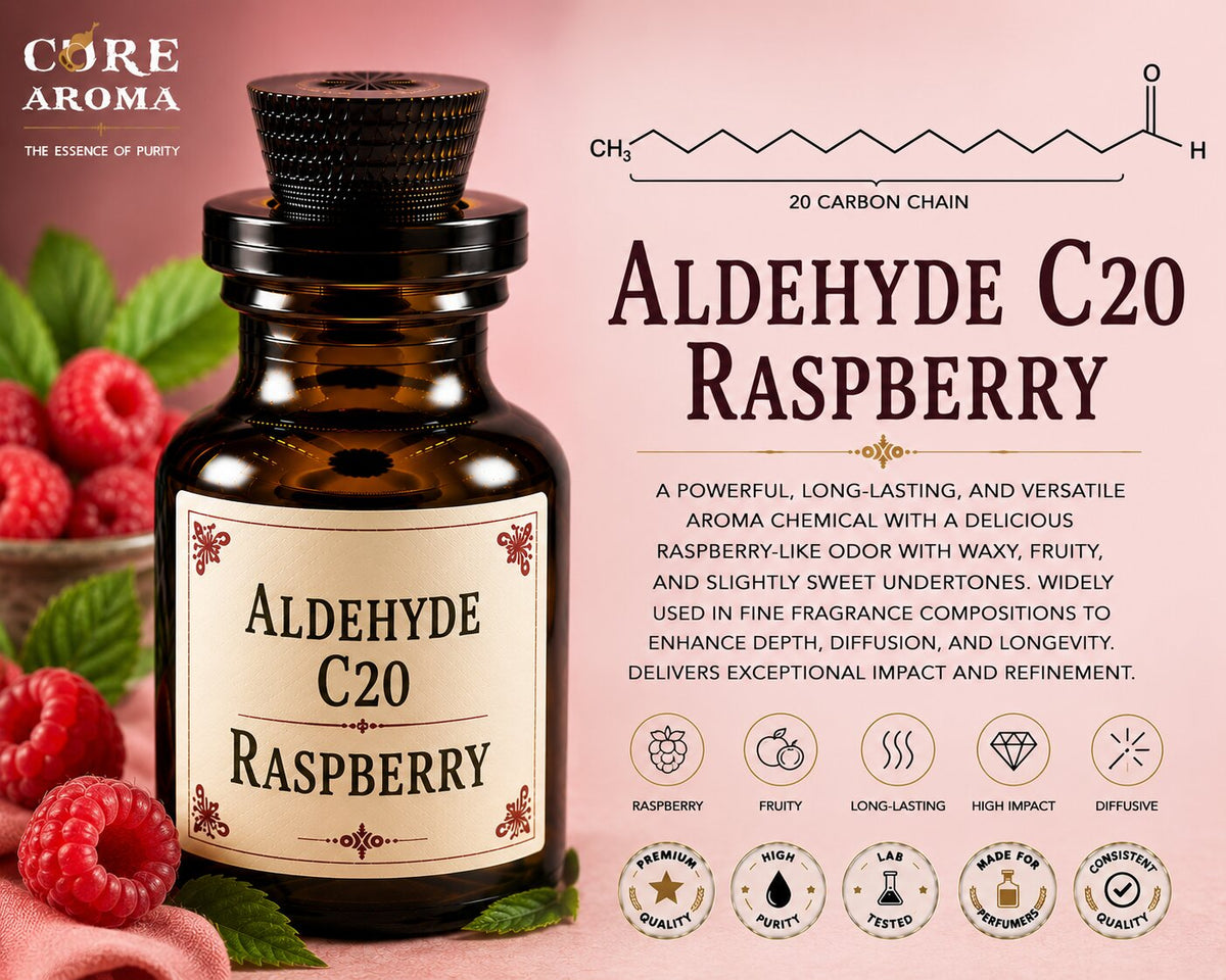 Aldehyde C20 Raspberry Aroma Chemical | Core Aroma